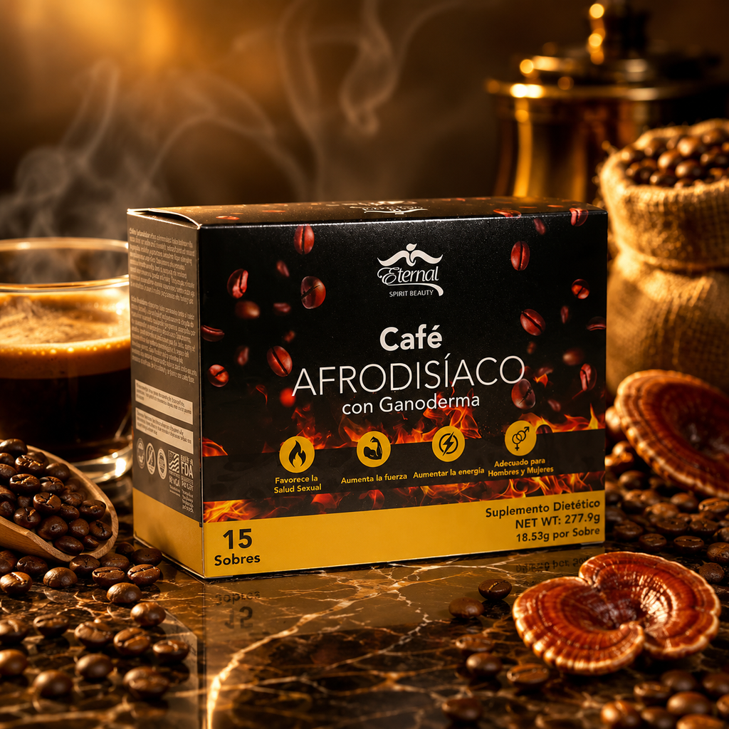 Eternal Spirt Beauty  ,Ganoderma Reishi  Coffee Flavor Beverege Drink