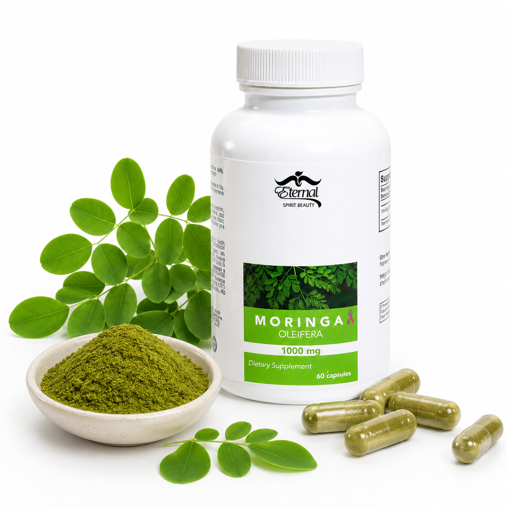 Eternal Spirit Beauty - Moringa - 60 Capsules - 1000 Mg
