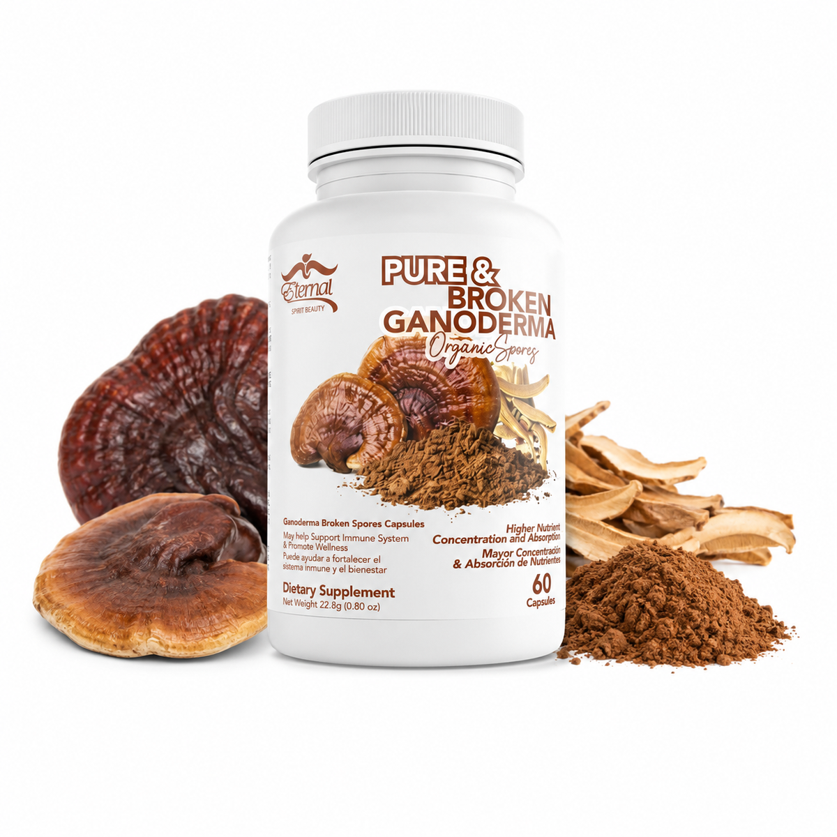Eternal Spirit Beauty Pure & Broken Ganoderma Spores