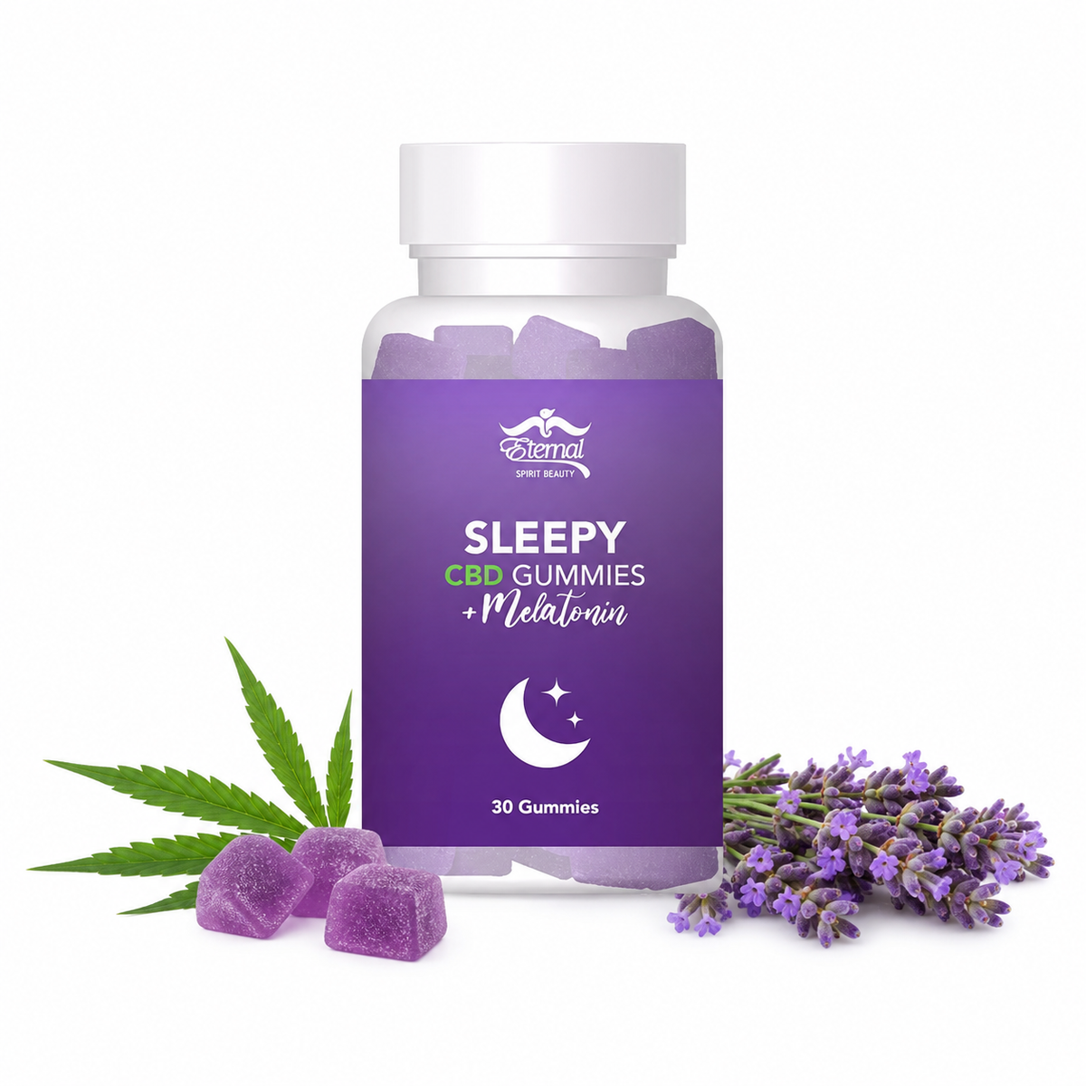 ETERNAL SPIRIT BEAUTY  CDB GUMMIES WITH MELATONIN