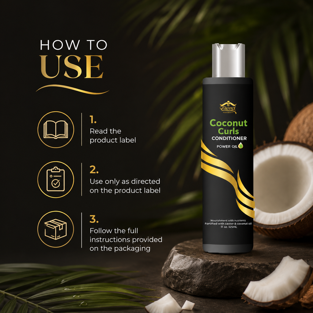 ETERNAL SPIRIT BEAUTY COCONUT  CURLS CONDITIONER 8OZ