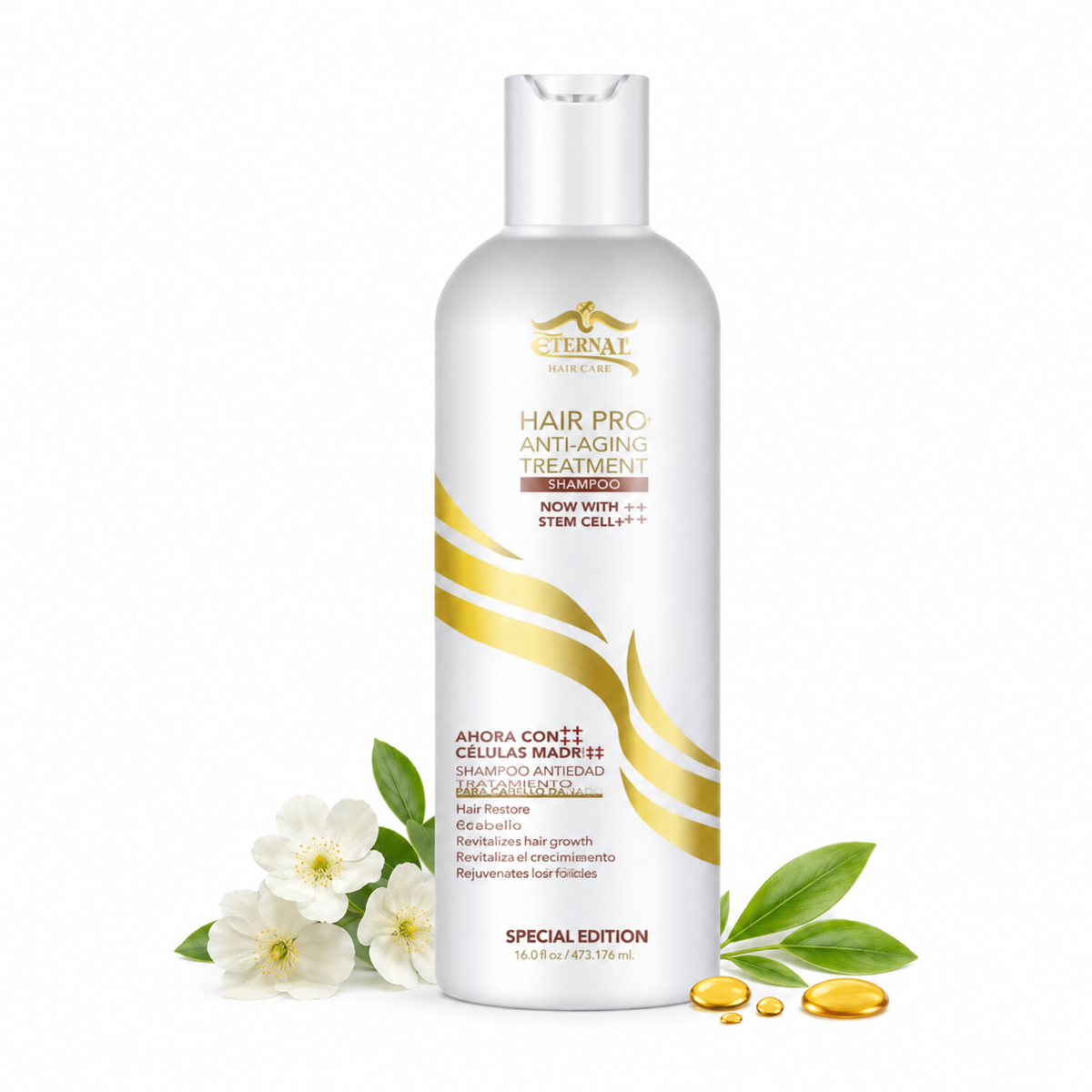 ETERNAL SPIRIT BEAUTY STEM CELLS + HYALURONIC ACID SHAMPOO