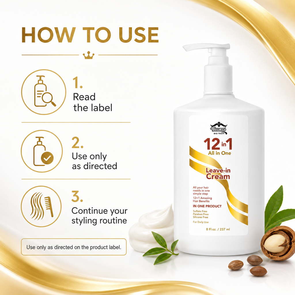ETERNAL SPIRIT BEAUTY Hair Pro 12 in 1 Leave in Cream