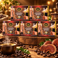 Eternal Spirit Beauty 5-Box Combo – Gourmet Ganoderma (Reishi) 4 in 1 Coffee | 75 Sachets Total