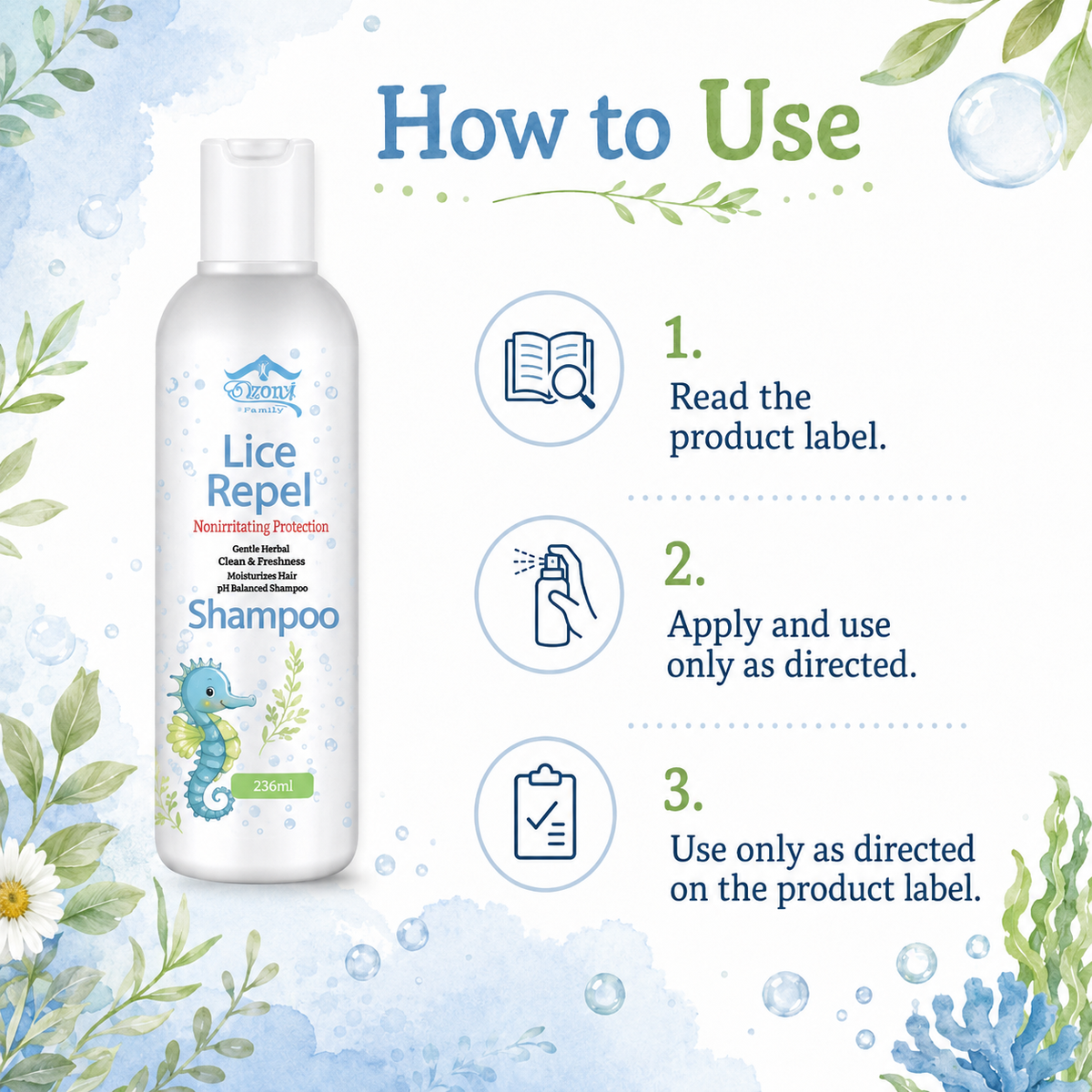 ETERNAL SPIRIT BEAUTY LICE REPEL SHAMPOO