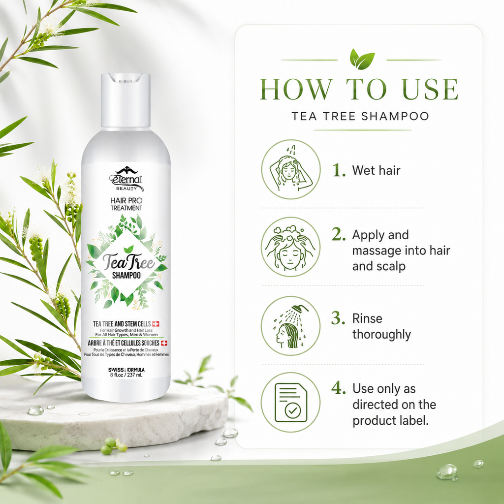 ETERNAL SPIRIT BEAUTY  Tea Tree Shampoo