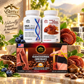 Eternal Spirit Beauty Combo #3-1 DNA Ultra + Resveratrol & Blueberry Extract, Pure & Broken Ganoderma, and Ganoderma (Reishi) Café 4 en 1
